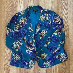 Floral torrid blazer size 1x
